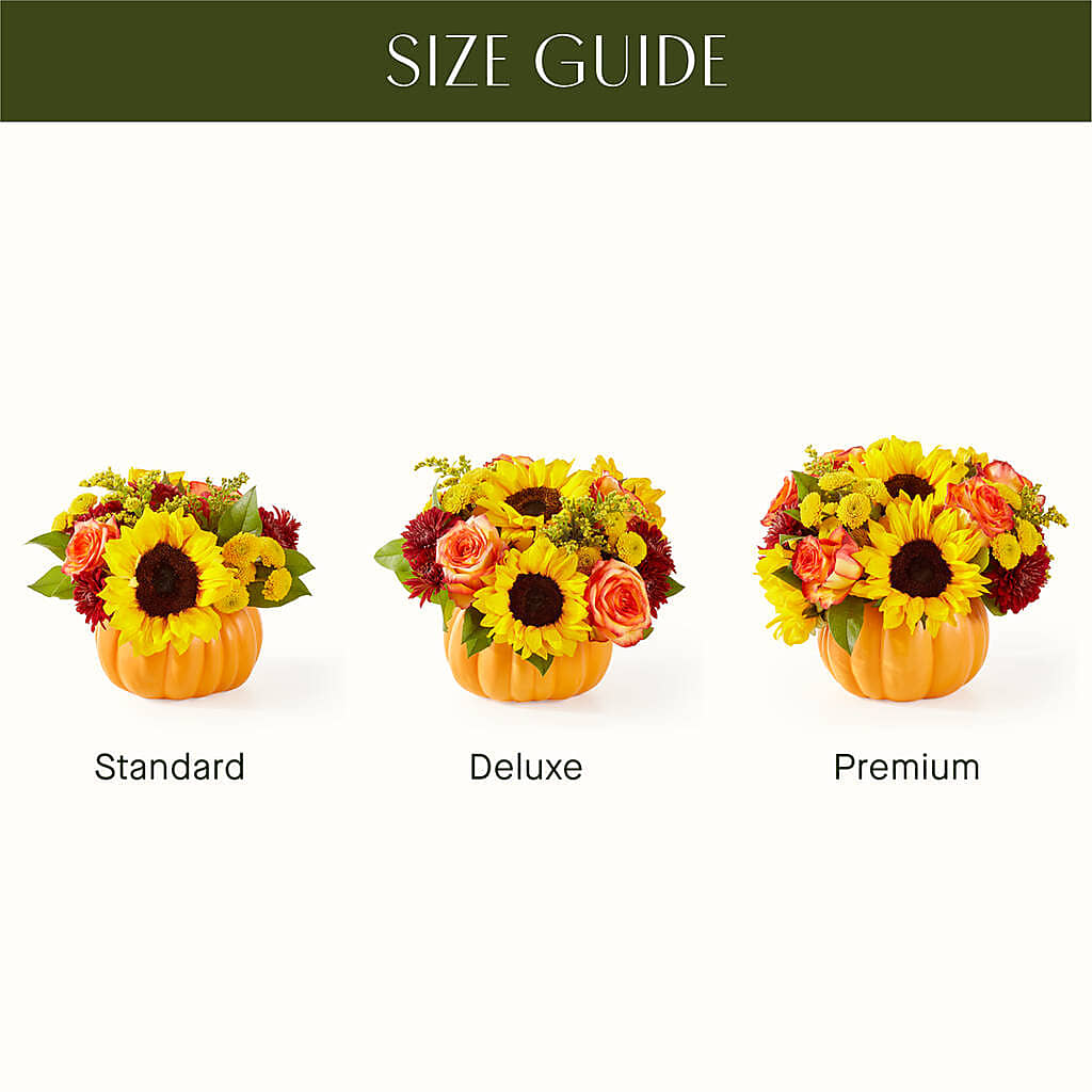 Golden Gourd Pumpkin Bouquet –  Mary Blooms Florist, Port Saint Lucie FL