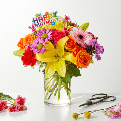 Cue the Confetti - A Florist Original –  Mary Blooms Florist, Port Saint Lucie FL
