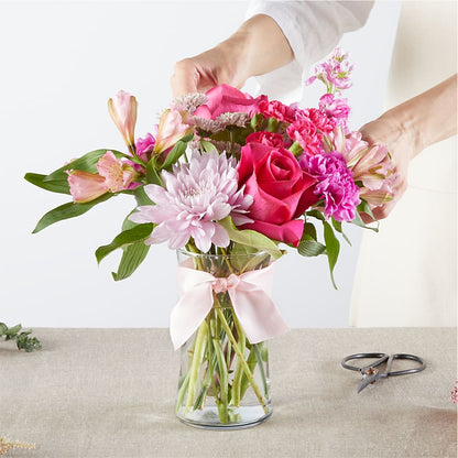 Pink Ribbon - A Florist Original –  Mary Blooms Florist, Port Saint Lucie FL