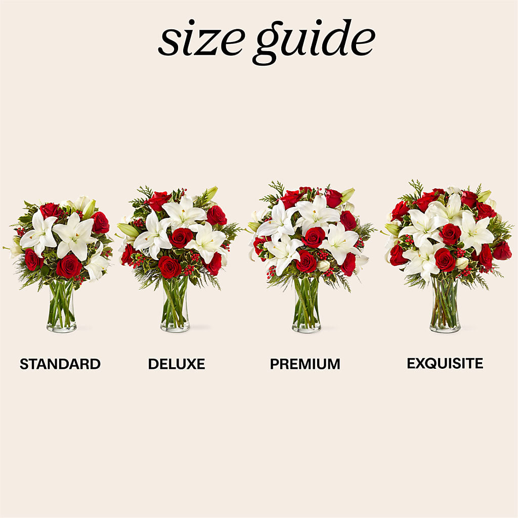 Sparkling Snowflakes Bouquet –  Mary Blooms Florist, Port Saint Lucie FL