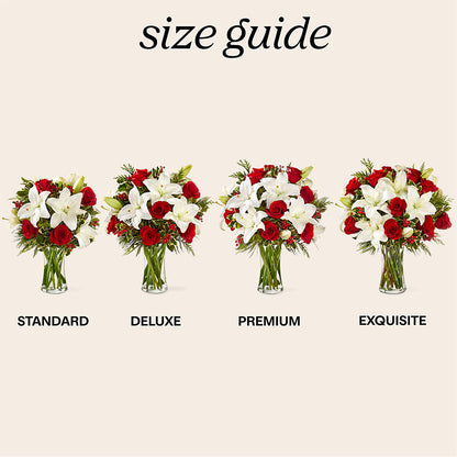 Sparkling Snowflakes Bouquet –  Mary Blooms Florist, Port Saint Lucie FL