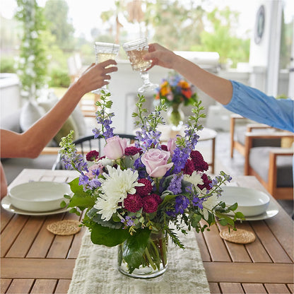 Violet Frost Bouquet –  Mary Blooms Florist, Port Saint Lucie FL