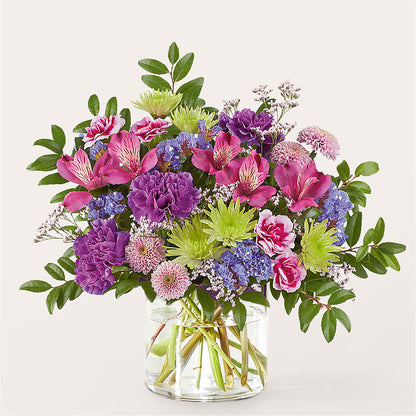 Glass Half Full Bouquet –  Mary Blooms Florist, Port Saint Lucie FL