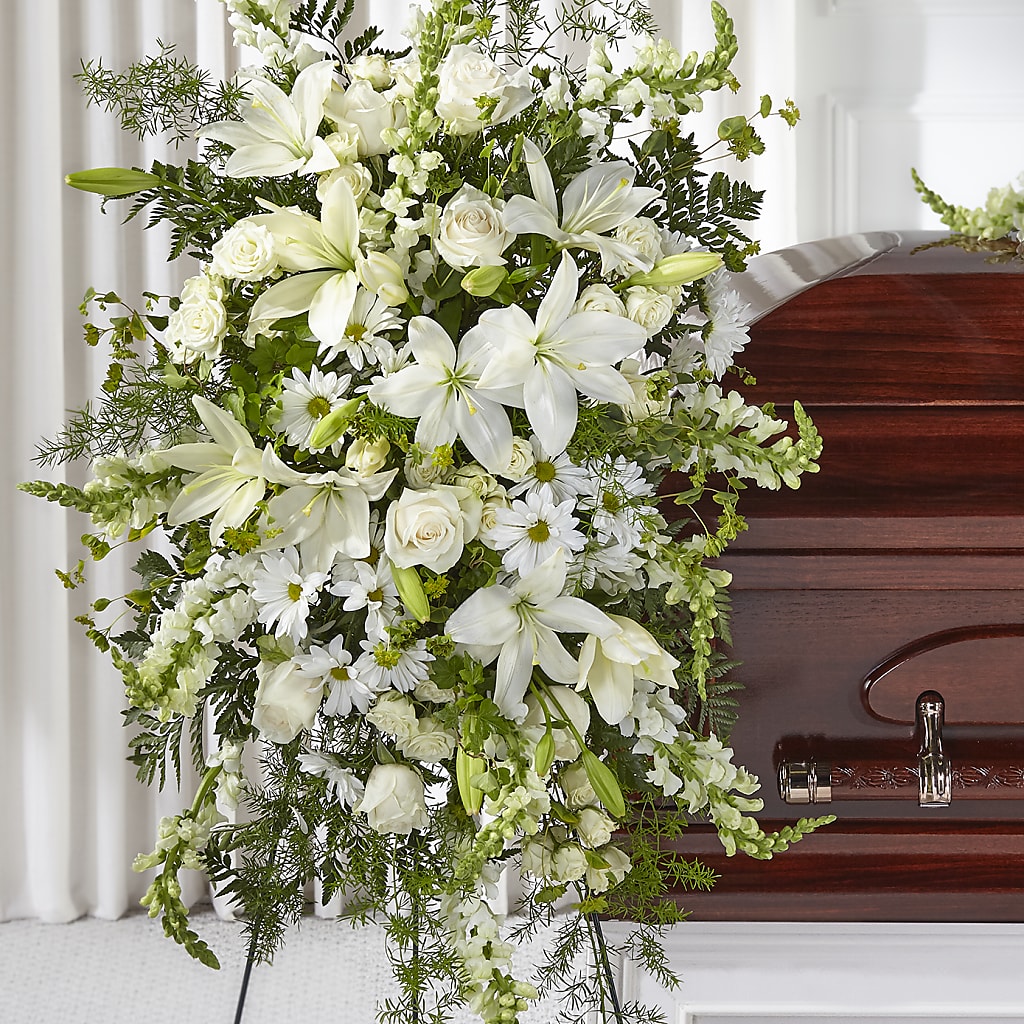 Loving Thoughts Standing Spray –  Mary Blooms Florist, Port Saint Lucie FL