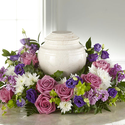 Blooming Sympathy Cremation Adornment –  Mary Blooms Florist, Port Saint Lucie FL