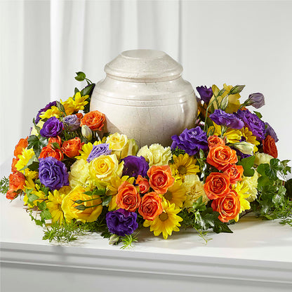Blossoms of Remembrance Cremation Adornment –  Mary Blooms Florist, Port Saint Lucie FL