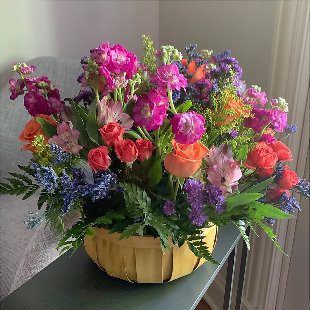 Garden of Life Basket –  Mary Blooms Florist, Port Saint Lucie FL