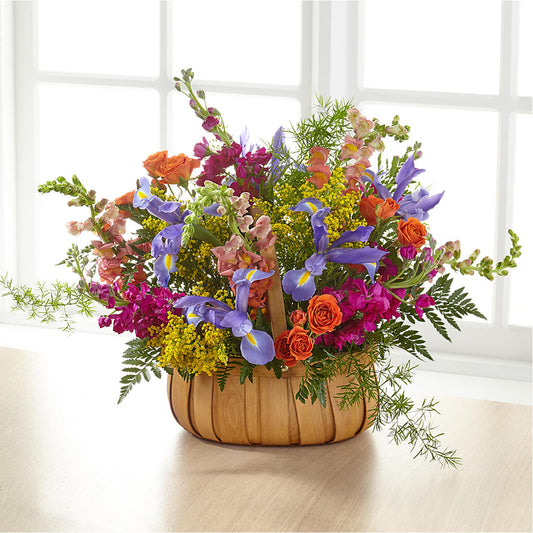 Garden of Life Basket –  Mary Blooms Florist, Port Saint Lucie FL