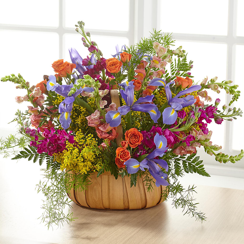 Garden of Life Basket –  Mary Blooms Florist, Port Saint Lucie FL