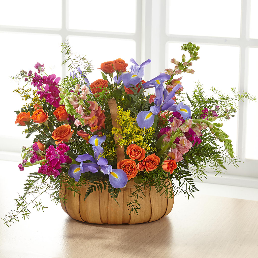 Garden of Life Basket –  Mary Blooms Florist, Port Saint Lucie FL