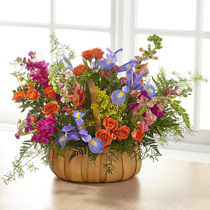 Garden of Life Basket –  Mary Blooms Florist, Port Saint Lucie FL