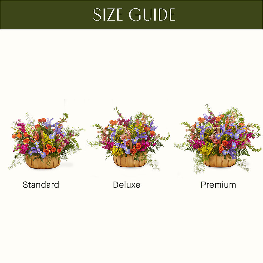 Garden of Life Basket –  Mary Blooms Florist, Port Saint Lucie FL