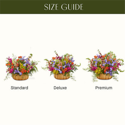 Garden of Life Basket –  Mary Blooms Florist, Port Saint Lucie FL