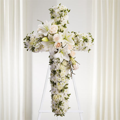 Spiritual Guidance Standing Spray –  Mary Blooms Florist, Port Saint Lucie FL