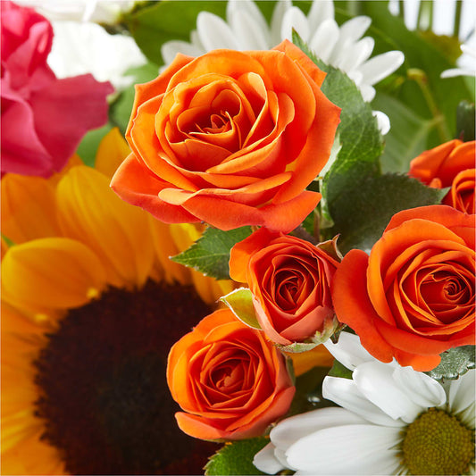 Sun-drenched Blooms Bouquet –  Mary Blooms Florist, Port Saint Lucie FL
