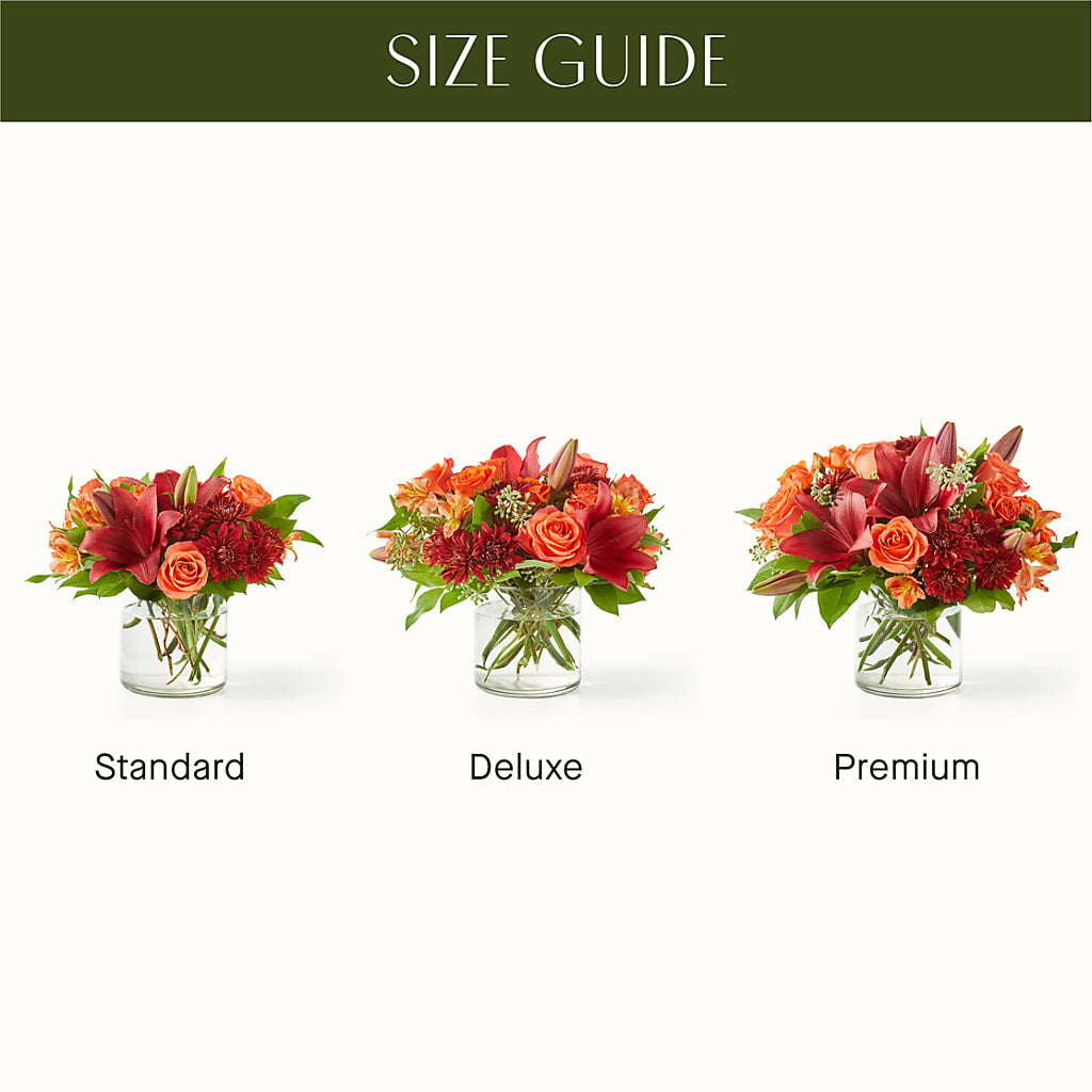 Crimson Leaves Bouquet –  Mary Blooms Florist, Port Saint Lucie FL