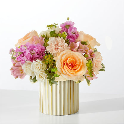 Paradise Bouquet with Ivory Vase –  Mary Blooms Florist, Port Saint Lucie FL