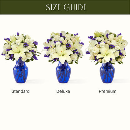 Sapphire Rush Bouquet –  Mary Blooms Florist, Port Saint Lucie FL
