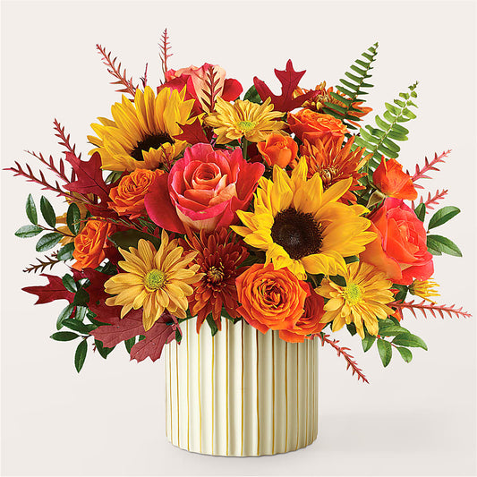 Fall Campfire Bouquet –  Mary Blooms Florist, Port Saint Lucie FL