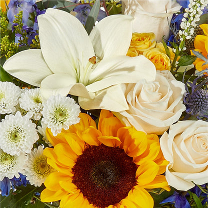 Wonderfully Sunny Bouquet –  Mary Blooms Florist, Port Saint Lucie FL