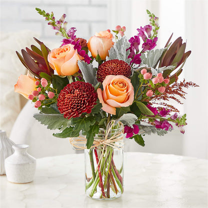 Moody Hues Bouquet –  Mary Blooms Florist, Port Saint Lucie FL