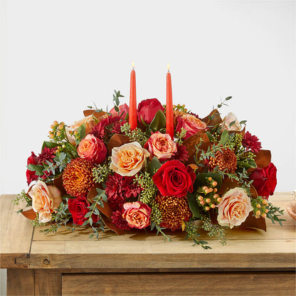 Gather Near Centerpiece –  Mary Blooms Florist, Port Saint Lucie FL