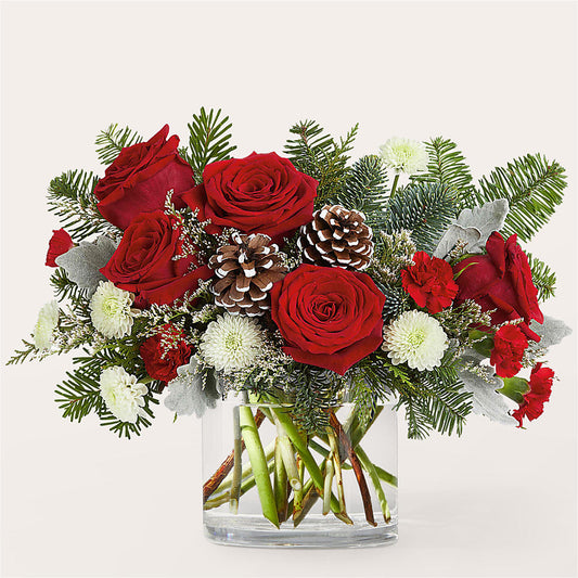 Yule Cheer Bouquet –  Mary Blooms Florist, Port Saint Lucie FL