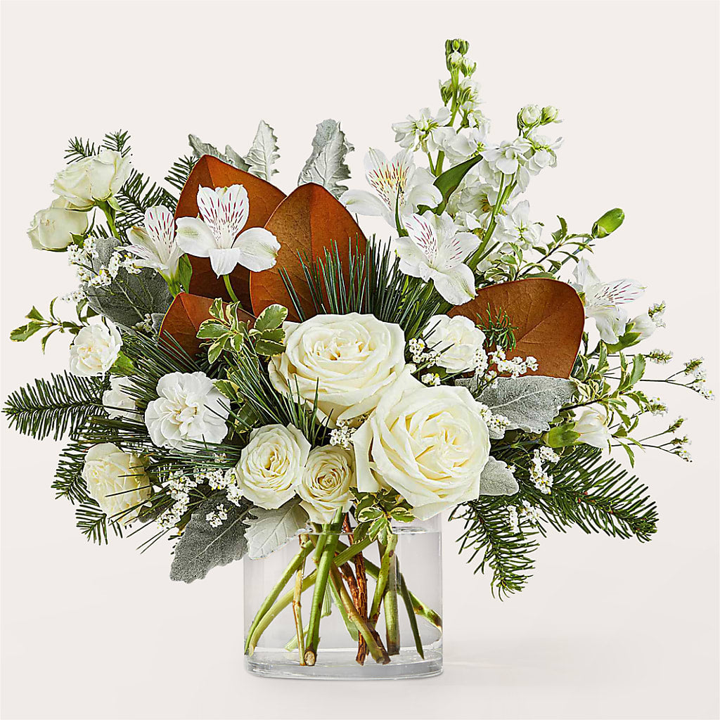 Fresh Snowfall Bouquet –  Mary Blooms Florist, Port Saint Lucie FL