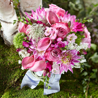 Pink Profusion Bouquet –  Mary Blooms Florist, Port Saint Lucie FL
