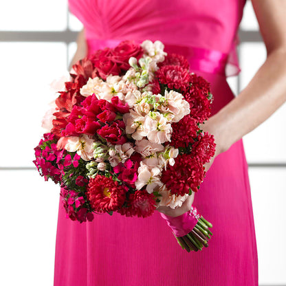 Pink Effervescence Bouquet –  Mary Blooms Florist, Port Saint Lucie FL