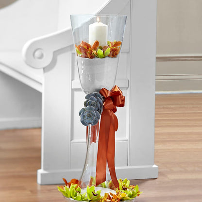 Matrimony Pew Decor –  Mary Blooms Florist, Port Saint Lucie FL