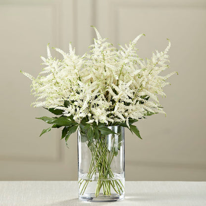 White Astilbe Bouquet –  Mary Blooms Florist, Port Saint Lucie FL