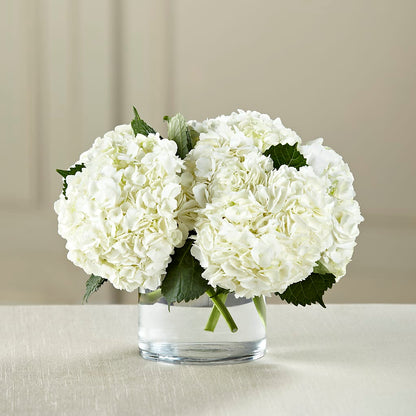 White Hydrangea Bouquet –  Mary Blooms Florist, Port Saint Lucie FL
