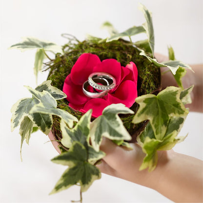 Lila Rose Ring Nest –  Mary Blooms Florist, Port Saint Lucie FL
