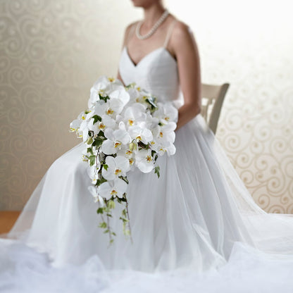 Classic White Bouquet –  Mary Blooms Florist, Port Saint Lucie FL