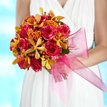 Brilliant Shades of Love Bouquet –  Mary Blooms Florist, Port Saint Lucie FL