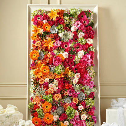 Fresh Picked Floral Wall –  Mary Blooms Florist, Port Saint Lucie FL